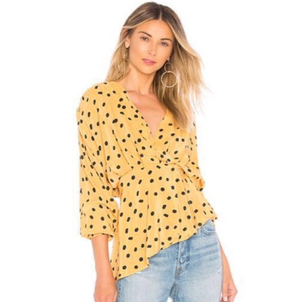 L'Academie The Benae Blouse Size Small